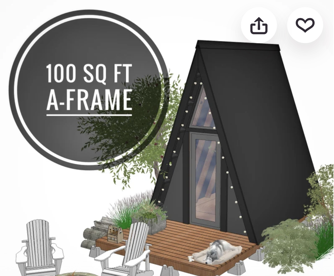 The future A-frame cabins